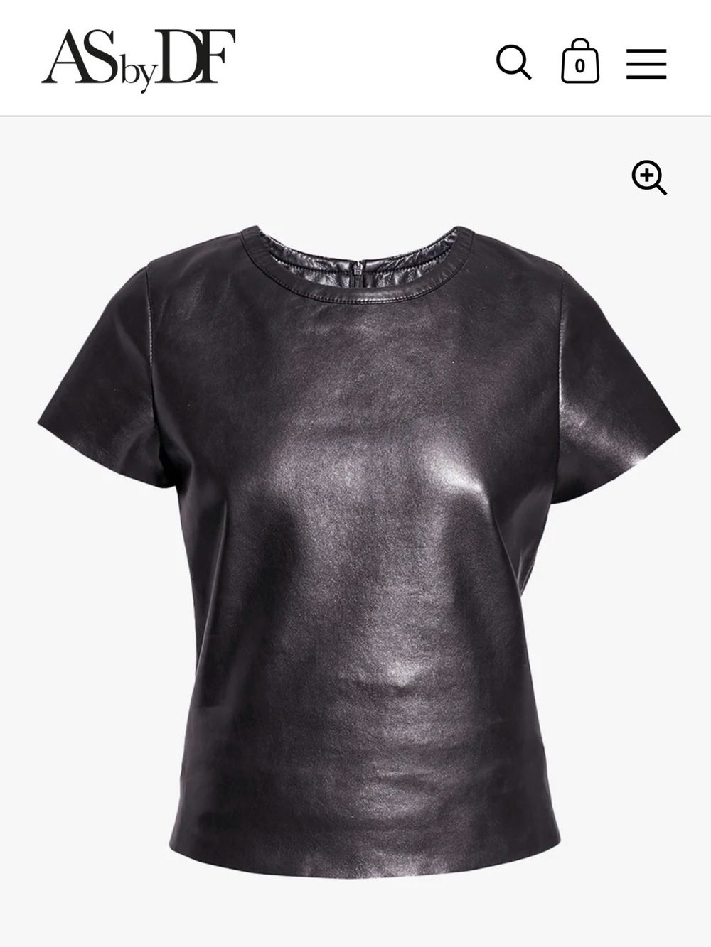 New guard leather tee